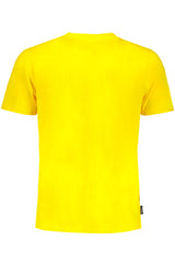GIAN MARCO VENTURI YELLOW MEN'S SHORT SLEEVED T-SHIRT