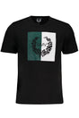 GIAN MARCO VENTURI MEN'S SHORT SLEEVE T-SHIRT BLACK