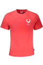 GIAN MARCO VENTURI MEN'S RED SHORT SLEEVE T-SHIRT