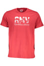 GIAN MARCO VENTURI MEN'S SHORT SLEEVE T-SHIRT RED