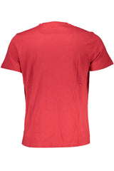 GIAN MARCO VENTURI MEN'S SHORT SLEEVE T-SHIRT RED