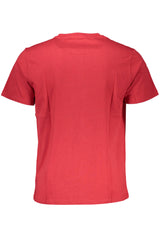 GIAN MARCO VENTURI MEN'S SHORT SLEEVE T-SHIRT RED