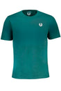 GIAN MARCO VENTURI GREEN MEN'S SHORT SLEEVED T-SHIRT