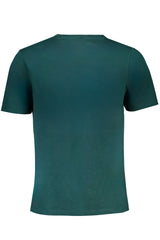 GIAN MARCO VENTURI GREEN MEN'S SHORT SLEEVED T-SHIRT