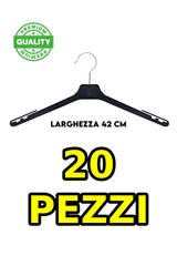 BLACK MEN'S TANK TOP HANGERS