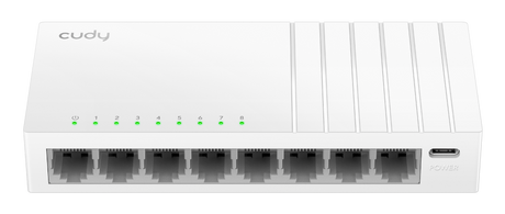 Cudy Switch Gigabit Ethernet 8-Ports Desktop GS108U with USB Power