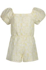 GUESS JEANS SHORT DRESS GIRL YELLOW