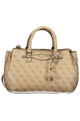 GUESS JEANS WOMEN'S BEIGE BAG
