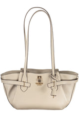 GUESS JEANS WOMEN'S BEIGE BAG
