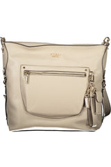 GUESS JEANS WOMEN'S BEIGE BAG