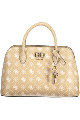 GUESS JEANS WOMEN'S BEIGE BAG