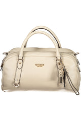 GUESS JEANS WOMEN'S BEIGE BAG