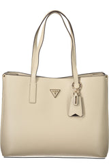 GUESS JEANS WOMEN'S BEIGE BAG