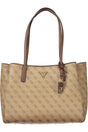 GUESS JEANS WOMEN'S BEIGE BAG