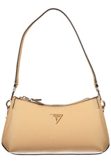 GUESS JEANS WOMEN'S BEIGE BAG