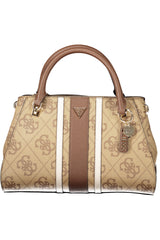 GUESS JEANS WOMEN'S BEIGE BAG