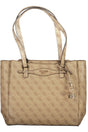 GUESS JEANS WOMEN'S BEIGE BAG