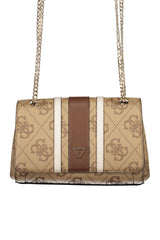 GUESS JEANS WOMEN'S BEIGE BAG