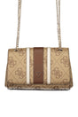 GUESS JEANS WOMEN'S BEIGE BAG