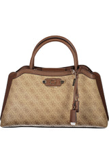 GUESS JEANS WOMEN'S BEIGE BAG