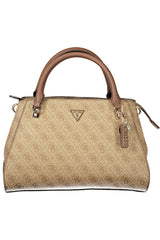 GUESS JEANS WOMEN'S BEIGE BAG