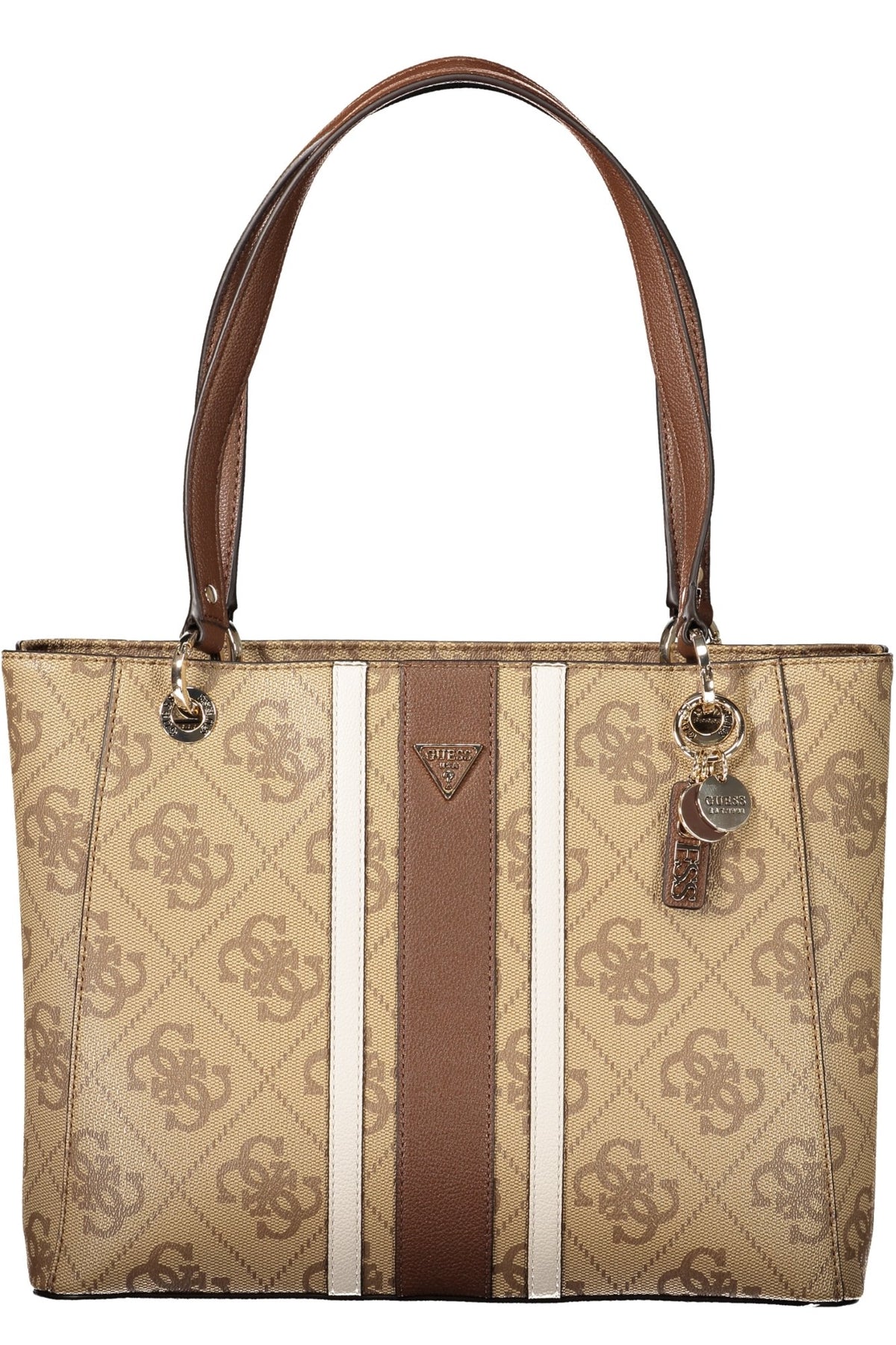 GUESS JEANS WOMEN'S BEIGE BAG