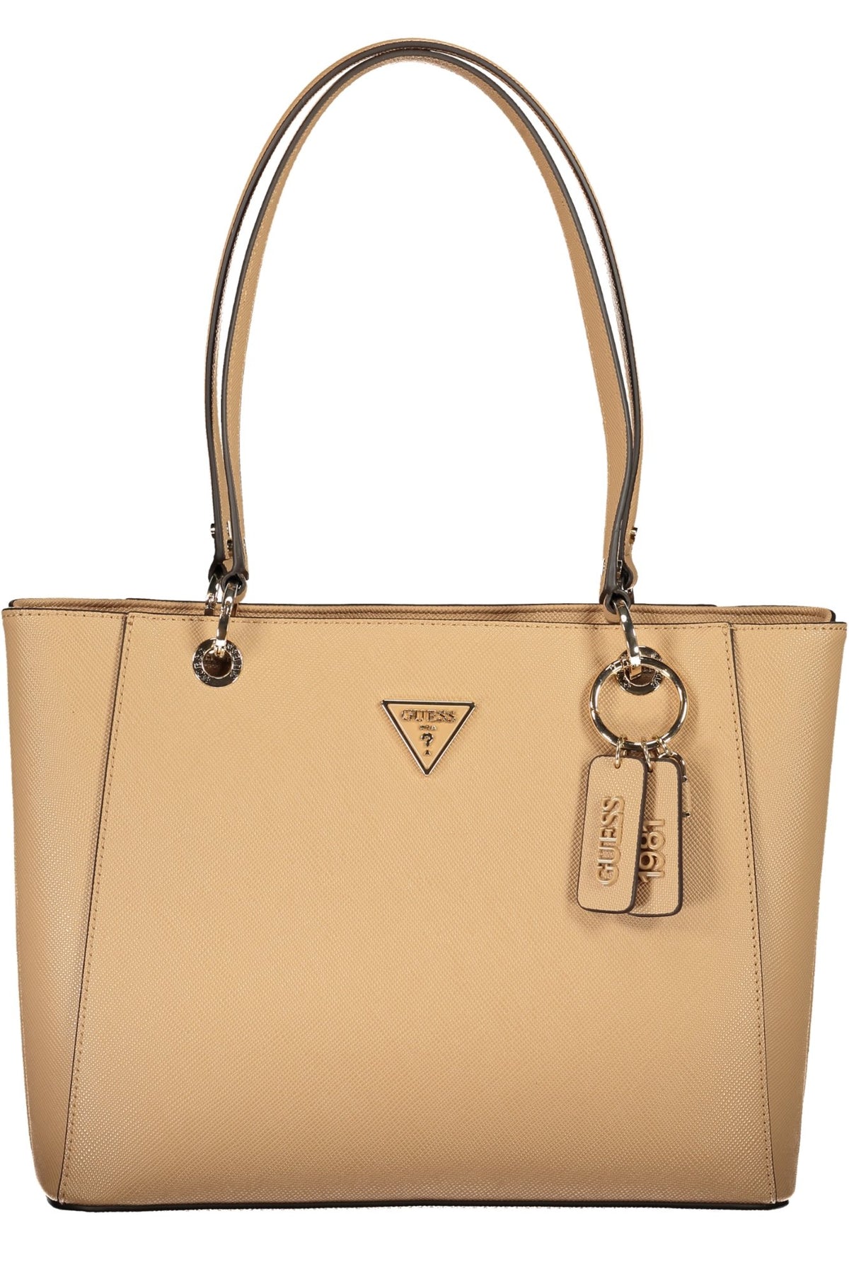 GUESS JEANS WOMEN'S BEIGE BAG