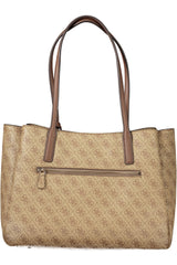 GUESS JEANS WOMEN'S BEIGE BAG