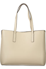 GUESS JEANS WOMEN'S BEIGE BAG