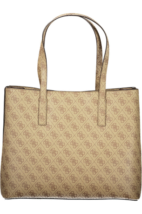 GUESS JEANS WOMEN'S BEIGE BAG