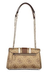 GUESS JEANS WOMEN'S BEIGE BAG