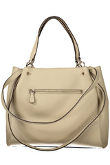 GUESS JEANS WOMEN'S BEIGE BAG