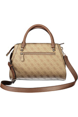 GUESS JEANS WOMEN'S BEIGE BAG