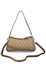 GUESS JEANS WOMEN'S BEIGE BAG