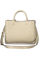 GUESS JEANS WOMEN'S BEIGE BAG
