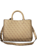 GUESS JEANS WOMEN'S BEIGE BAG