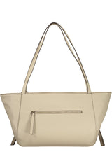 GUESS JEANS WOMEN'S BEIGE BAG