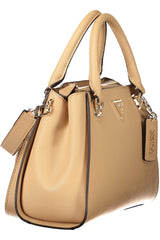 GUESS JEANS WOMEN'S BEIGE BAG