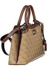 GUESS JEANS WOMEN'S BEIGE BAG