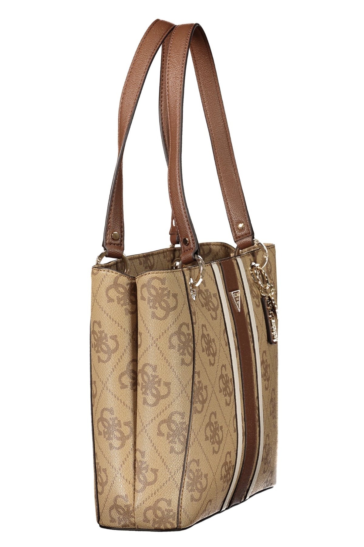 GUESS JEANS WOMEN'S BEIGE BAG