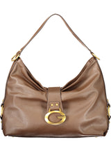GUESS JEANS WOMEN'S BROWN BAG