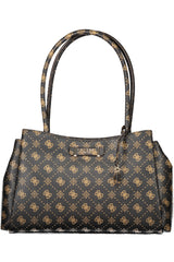GUESS JEANS WOMEN'S BROWN BAG