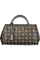 GUESS JEANS WOMEN'S BROWN BAG
