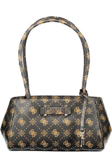 GUESS JEANS WOMEN'S BROWN BAG