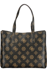 GUESS JEANS WOMEN'S BROWN BAG