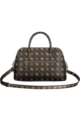 GUESS JEANS WOMEN'S BROWN BAG