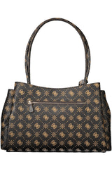 GUESS JEANS WOMEN'S BROWN BAG