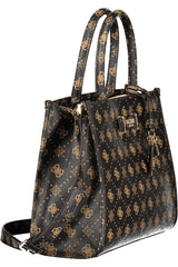 GUESS JEANS WOMEN'S BROWN BAG