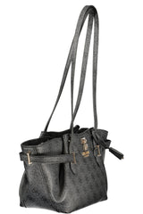 GUESS JEANS WOMEN'S BLACK BAG