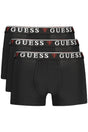 GUESS JEANS MEN'S BLACK BOXER